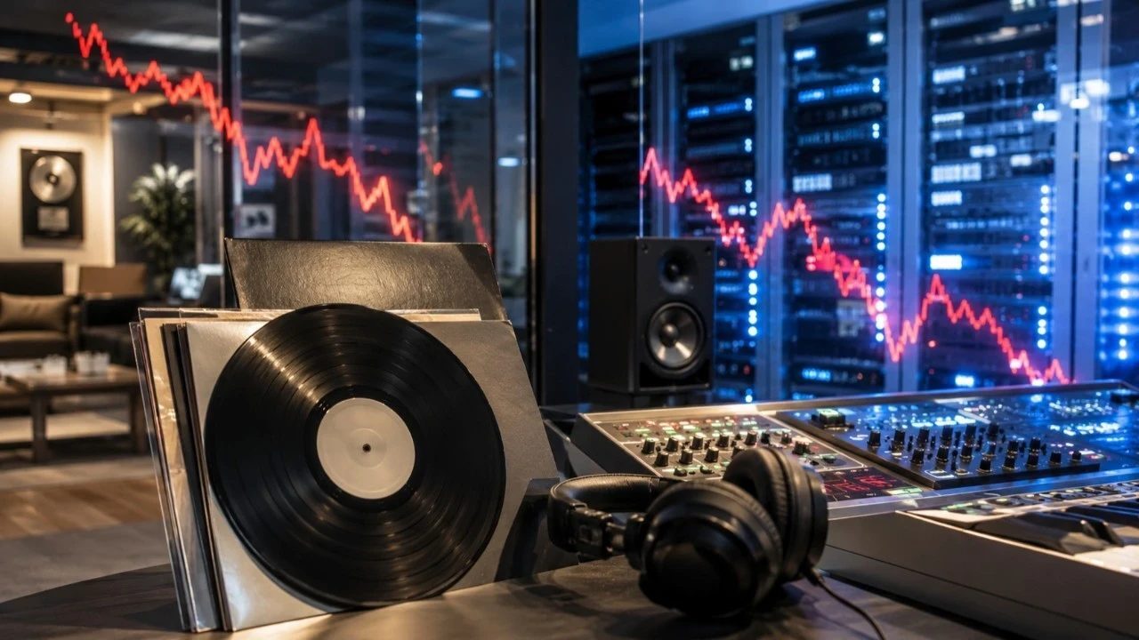 Universal Music Group'un piyasa değeri 8,8 milyar euro düştü